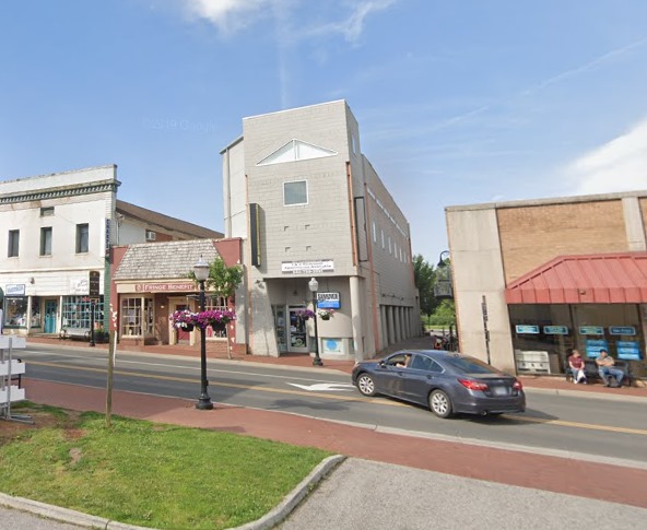 Former location of the Conway House in the 2000s.